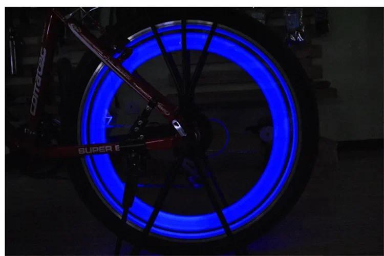 Product Introduction of 3 Lighting Mode LED Neon Bicycle Wheel Spoke Light Waterproof Color Bike Safety Warning Light Cycling Light Bicycle Accessories 9