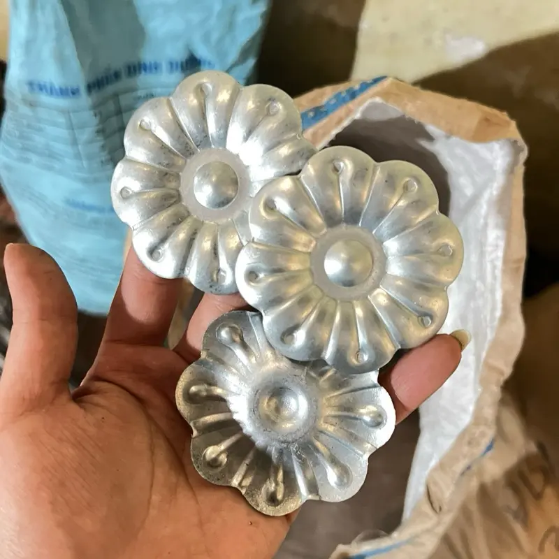 Hoa sắt cúc 6cm cúc 9cm cúc 12cm