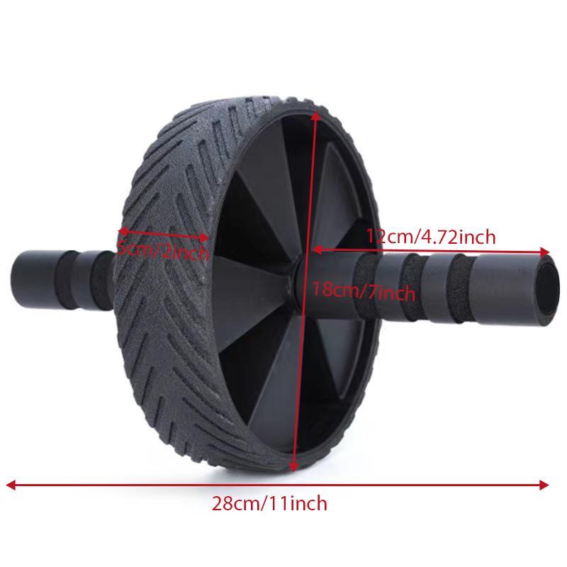 Ab Roller Wheel with Non-slip Handle, Portable Ab Workout Equipment, Home Gym Fitness Equipment, Exercise Wheel for Men & Women, Gymtok 1