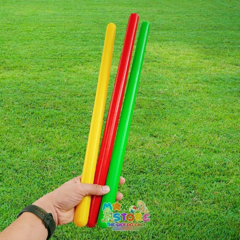 Gậy Thể Dục Nhựa các cỡ 30cm 40cm 50cm Cho Bé Và Cô Giáo Mầm Non ( Giá 1 chiếc) 1