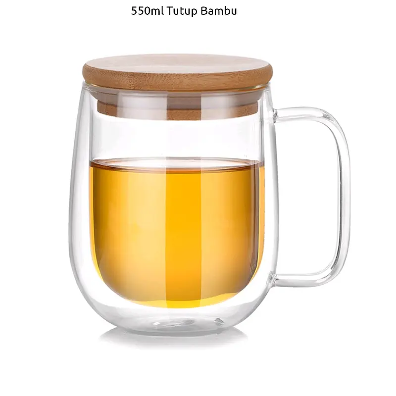 Double Wall Coffee Glass/Gelas Mug Kopi double wall s2 3