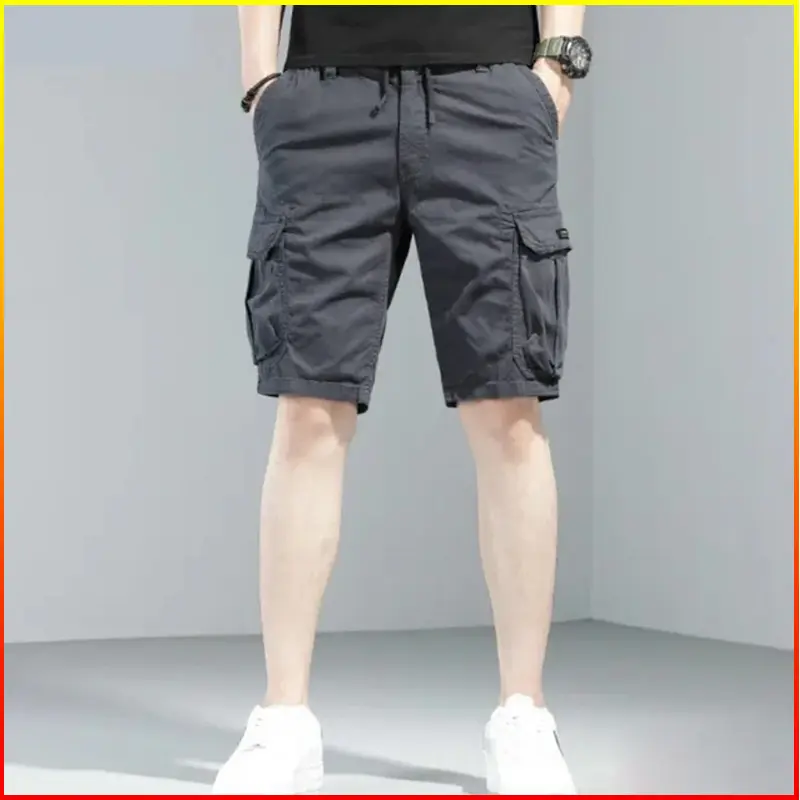 (Quần Nam) Quần Nam kaki túi hộp vuông Menswear Pants Có Túi Đen