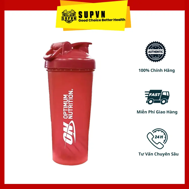 Bình Nước Thể Thao - Bình Lắc Whey ON Optinum Nutrition 600ml 0