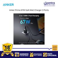 Gambar Anker Prime A2669313 Charger Wall 67W GaN 3 Port Fast Charging USB-C PPS iPhone MacBook dari Sentra Digital Kota Surabaya 3 Tokopedia