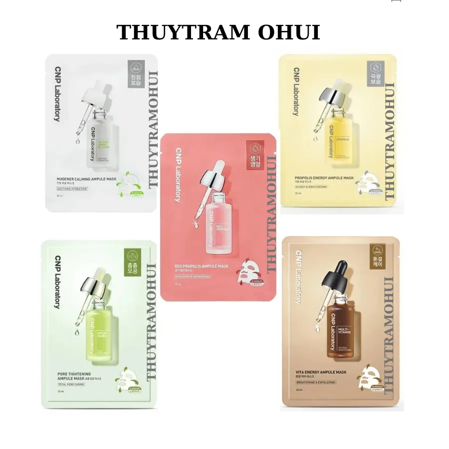 Mặt nạ giấy CNP Laboratory Ampule Mask 25ml- Thuytramohui