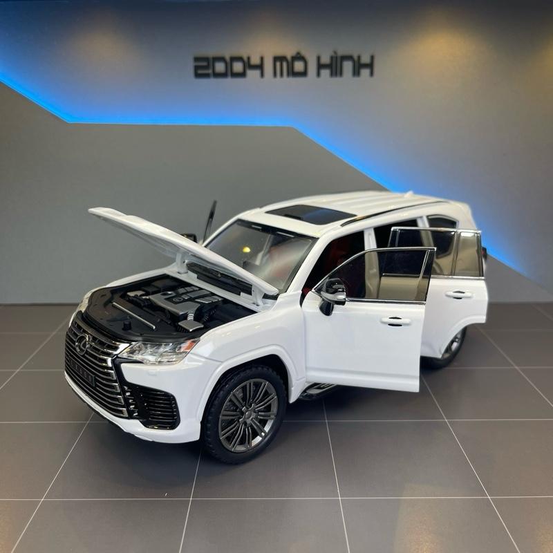 Mô hình xe Lếch Xù Lx600 tỷ lệ 1:24 bằng kim loại Tặng biển số Vip 2