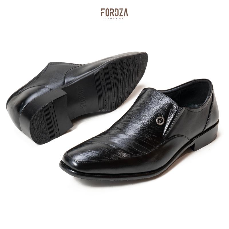 Sepatu Pantofel Pria Slip On Loafers Leather Sepatu Kerja Fordza F7005 1