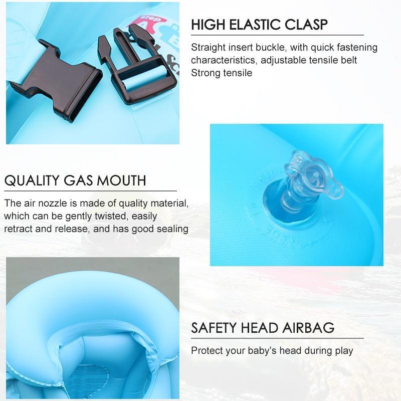 Product Introduction of Kids Inflatable Safety Swim Vest Life Jacket Swimming Aid PVC Life Vest 16