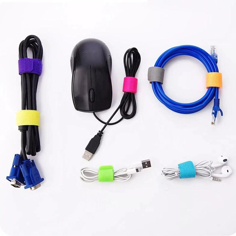 Băng dính nhám velcro băng dính gai bó gọn dây rộng 12mm, 25m/cuộn