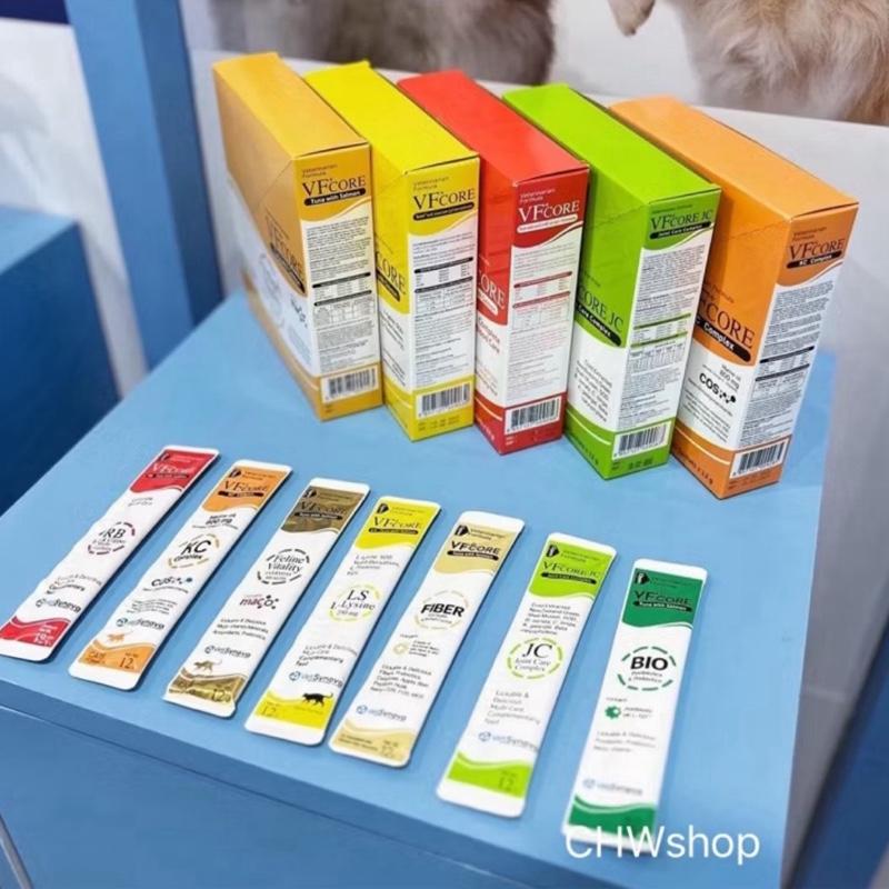 VFcore (แบ่งขาย 1 ซอง) วิตามินแมวเลีย-สุนัขเลีย