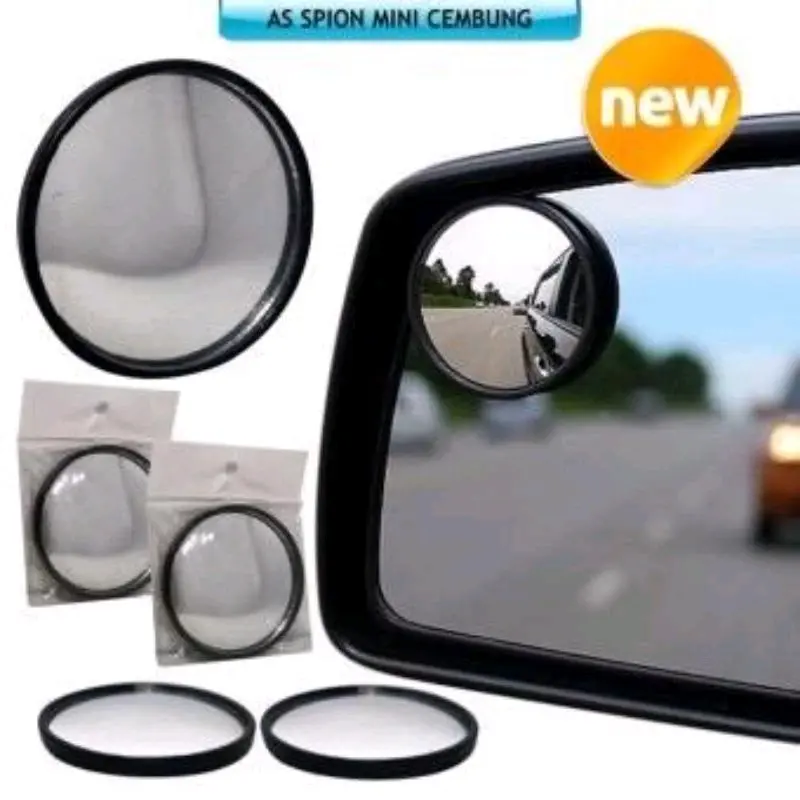 Blind spot slim cermin spion mini cembung wide angle