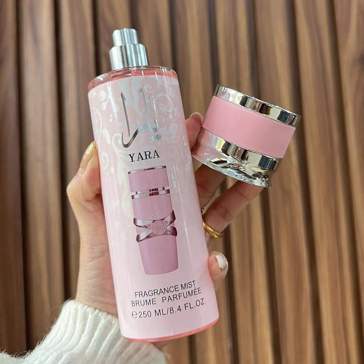 Xịt Body Nước Hoa Dubai Hồng- Hương Phấn Ngọt Dịu , Sang Trọng 250ml  Lưu Hương Cả Ngày