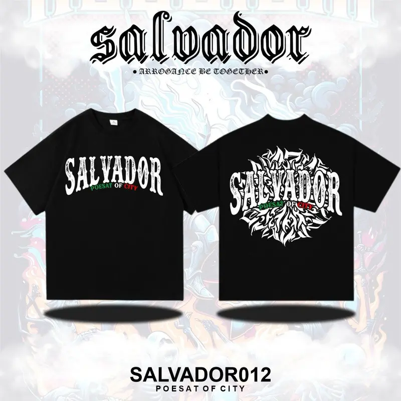 Kaos Desain Baru Salvador Poesat Of City T-shirt Netral Break Rules Store Digital Distro