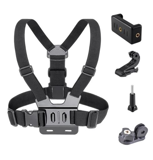 Product Introduction of Tali Dada Handphone Body Chest Strap Motovlog, Mancing Mania, Downhill, Solo Camping, etc Black Camera Kamera 22