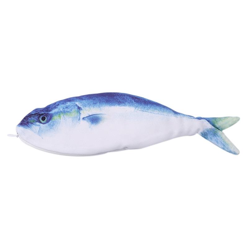 Product Introduction of Hộp Đựng Bút Chì Cá Mô Phỏng, Thiết Kế Dễ Thương, Phong Cách Kawaii Hoạt Hình, Có Khóa Kéo, Dung Tích Lớn, Túi Lưu Trữ Cầm Tay Thích Hợp Cho Văn Phòng Phẩm, Hộp Đựng Bút, Túi Đựng 18