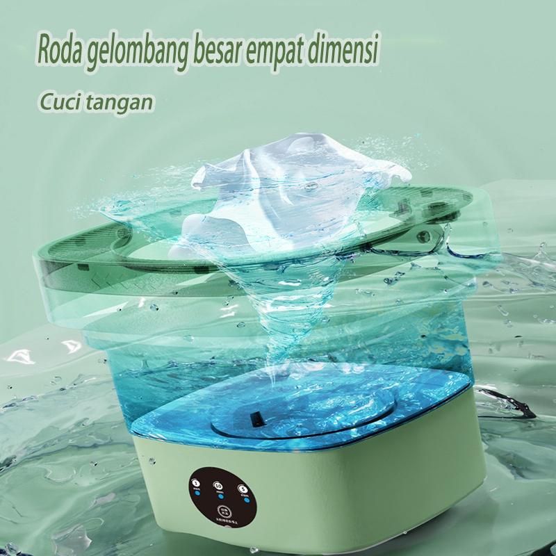 Product Introduction of Mesin Cuci Lipat Mini Portabel / Mesin Cuci Lipat Otomatis 10.5L / Pengering Sterilisasi Cahaya Biru / Mesin Cuci & Kering All-in-One 5