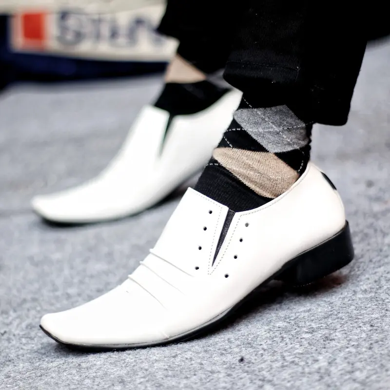 (TIKTOK SHOP) SEPATU PUTIH PERAWAT KULIT ASLI CEVANY REMPEL ORIGINAL PANTOFEL KERJA KANTOR MURAH COWOK FORMAL PESTA PANTOPEL RESMI DINAS 1