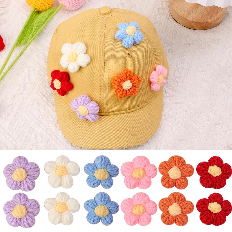 Product Introduction of Tampalan Jahit Applique Bunga, Berwarna-warni, Hiasan Kelopak Bunga, untuk Kraf DIY, Pakaian, Aksesori Majlis Perkahwinan, Tersedia dalam 5 / 10Pcs 12