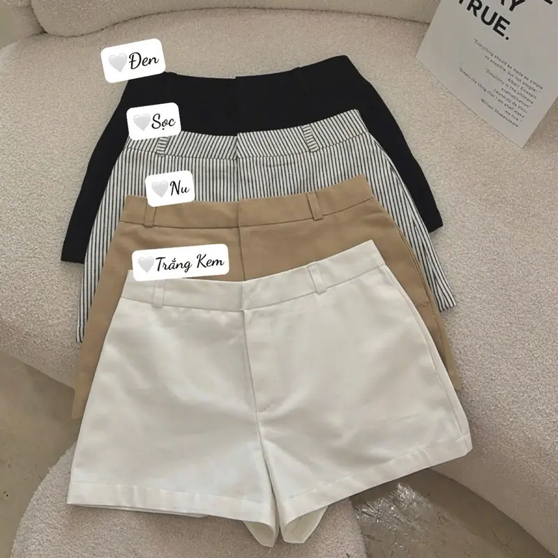 Quần Short Gài Kaki Cạp Trễ [Một Mẩu House] 0