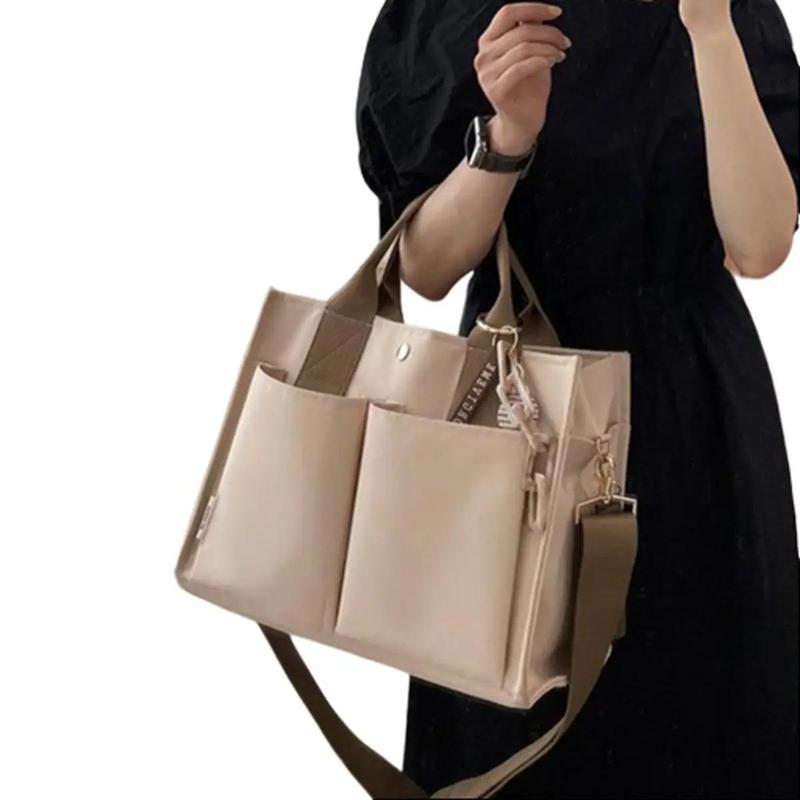 Túi bỉm sữa vải kích thước lớn nhiều ngăn đựng bỉm sữa, công sở đeo chéo Phong cách Hàn Quốc Balo Kem Voi