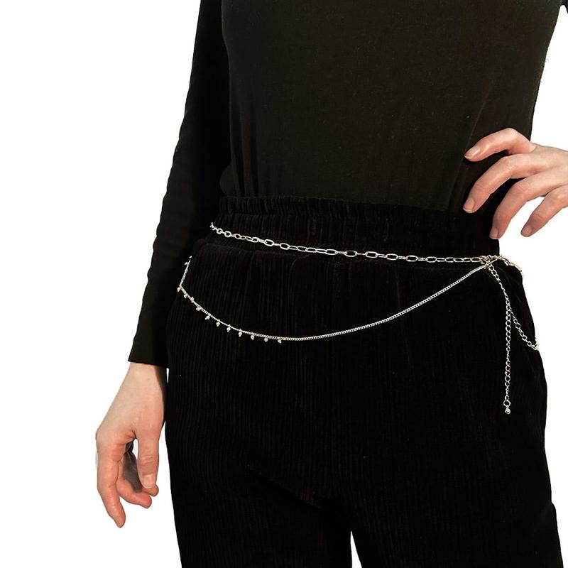 Product Introduction of Vòng Cổ Cơ Thể, Có Thể Điều Chỉnh, Phong Cách Punk Bướm Kim Loại, Cá Tính, Trang Sức Thời Trang, Dành Cho Phụ Nữ, Dây Chuyền Đeo Hông, Thắt Lưng Bụng 9