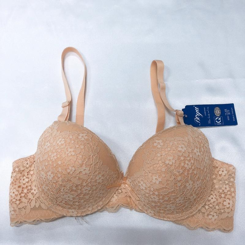 BY081 Áo Boya ren hoa mai 3 phân, có gọng,2 móc cài sau,11 màu, VNXK. 7
