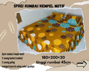 Sprei rumbai/rempel uk 180x200 Motif
