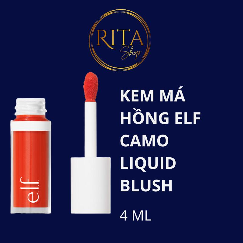 [Màu Mới] Kem má hồng Elf Camo Liquid Blush 4ml Nữ Cosmetic Trang Điểm Mỹ Phẩm 0