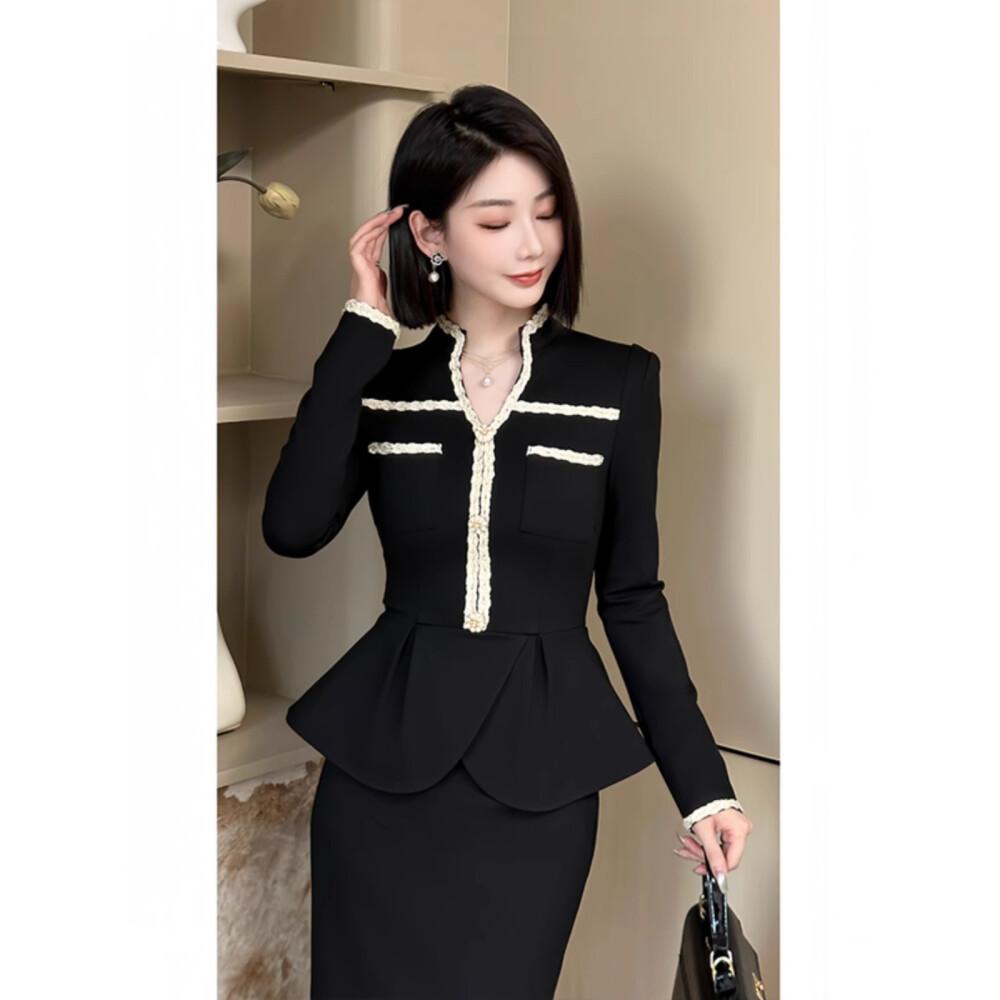 [clearance] FADFAD Setelan Atasan dan Rok Dua Potong untuk Wanita Formal