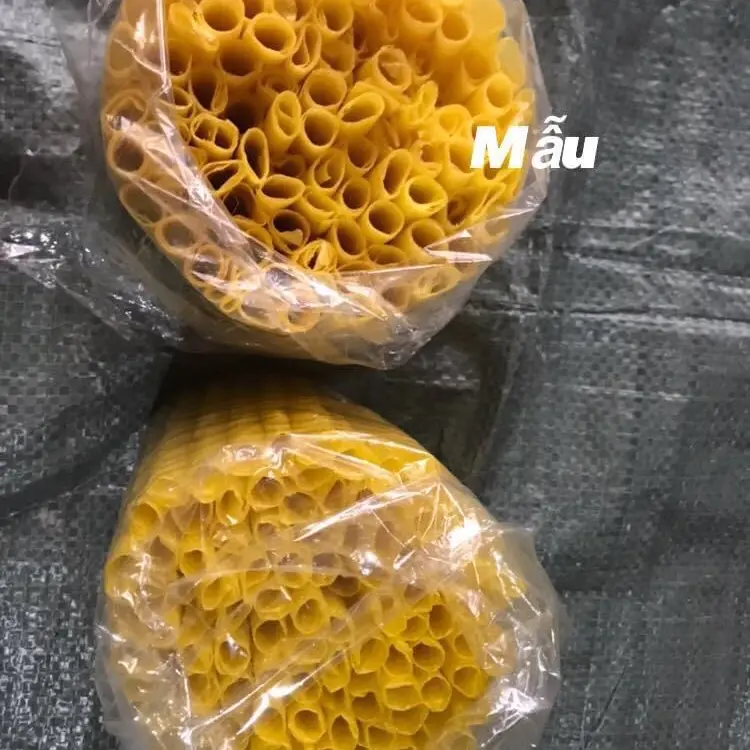 Ram vàng cuộn ống bịch 300gram - Snack Ăn Vặt Thức Ăn 1