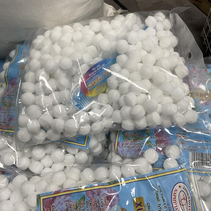 Long Não Thơm Tyty 1kg/500g Viên trắng - Băng Phiến Đuổi Chuột, Kiến, Gián, Côn Trùng