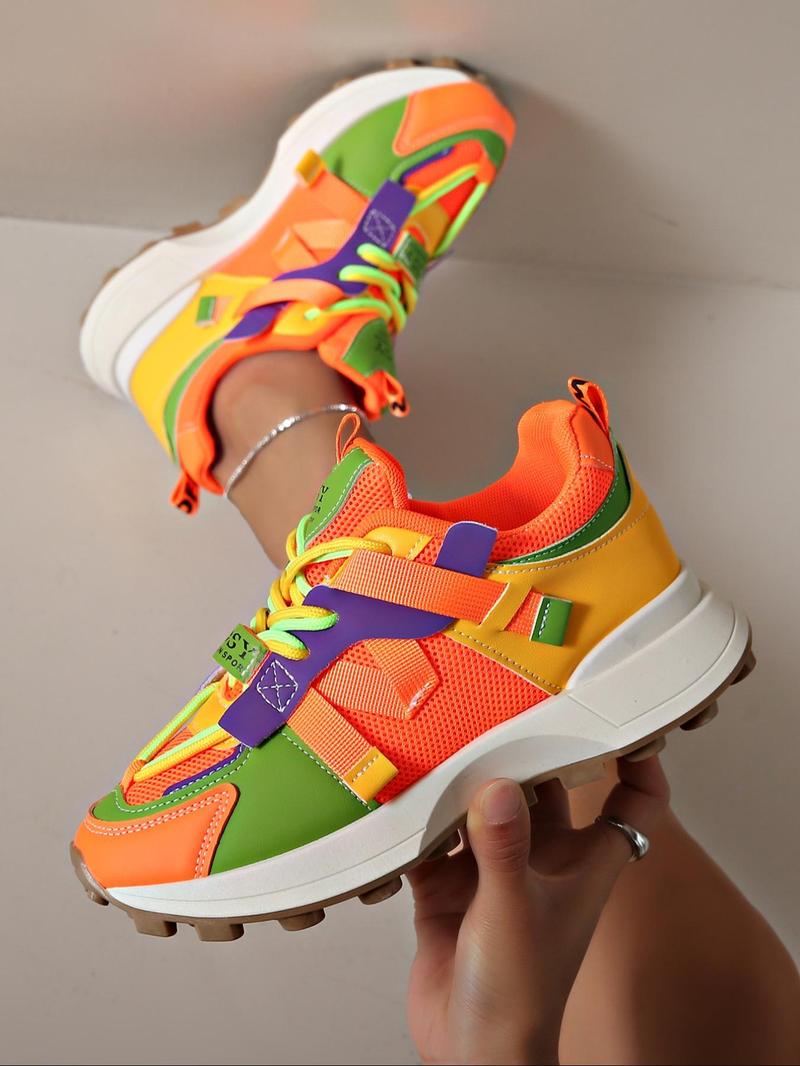 Casual College Patchwork Closed Shoes Casual College Patchwork Closed Shoes