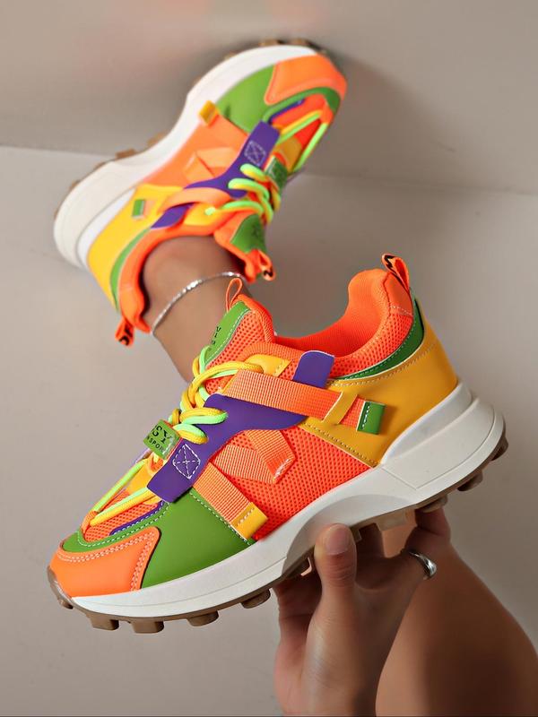 Casual College Patchwork Closed Shoes Casual College Patchwork Closed Shoes