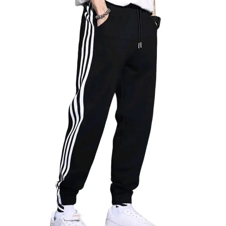 Quần Jogger Nam Nữ Thể Thao 3 Sọc Ống Thun Bó Chất Vải Thun Poly Phong Cách Sport Tập Thể Dục Gym Tập Gym - Size Đa Dạng 0