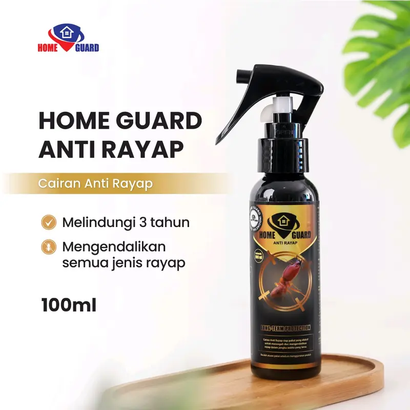 Home Guard Anti Rayap Cairan Pengusir Rayap Perlindungan Jangka Panjang - 100ml 0
