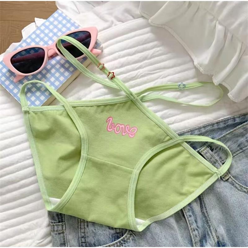 Product Introduction of blogger recommendation6 Color Cotton Panties Women Mid Waist Ladies Girl Triangle Underwear Underpants Female Briefs Comfortable Ventilation Size M L XL Womenswear Innerwear Print 8