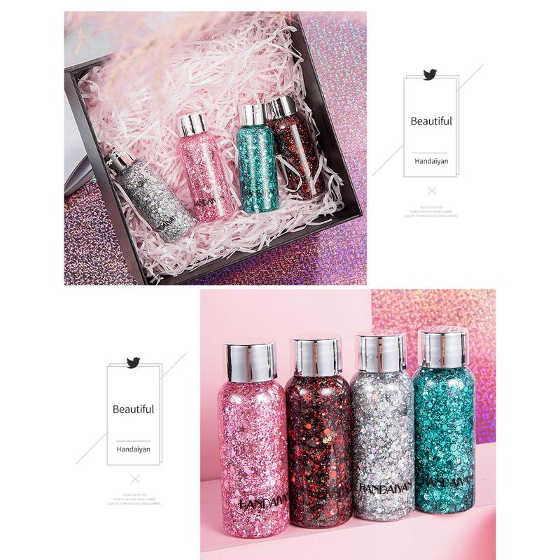Product Introduction of Gel Trang Điểm Cơ Thể Mặt, Lấp Lánh Cổ Tích Lấp Lánh, Gel Kim Sa Đầy Màu Sắc R0R1 35