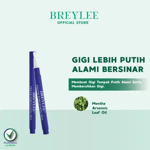 BREYLEE Teeth Whitening Pen - Tootbrush Mencerahkan , Menghilangkan Noda Gigi & Perawatan Mulut (3 ml)