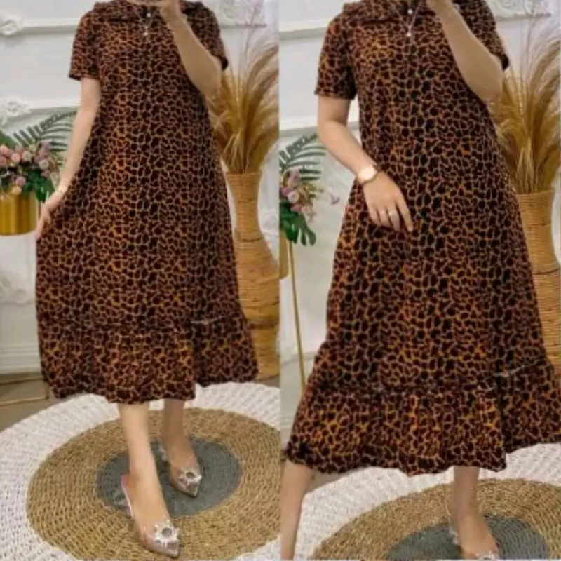 Dress Voxy Kerah Rempel Busui Friendly 4