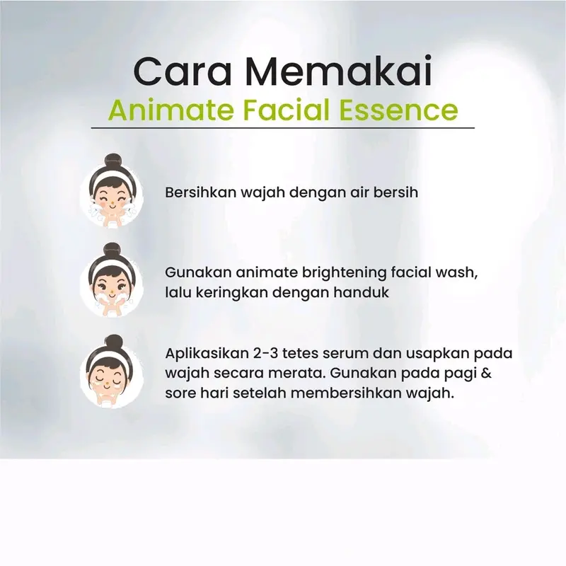 ANIMATE SERUM WAJAH ISI 60 KAPSUL Semua Jenis Kulit 4