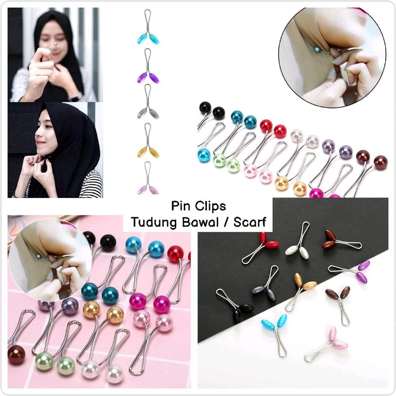 Pin Tudung Clips - TikTok Shop Malaysia