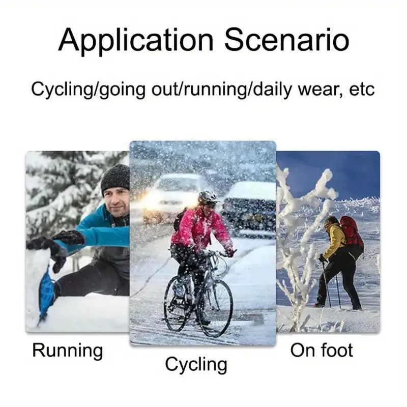 Winter Outdoor Gloves, 1 Pair Touch Screen Non-slip Waterproof Windproof Gloves for Cycling, Skiing, Hiking, Sports, Outdoor Sports Accessories, Walking Gear Walking Gear, Mountain Equipment Gloves 7