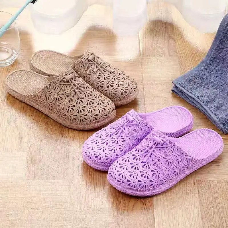 Dép Lê Nữ Bít Mũi, Hàng Mới Về, Không Trơn Trượt Và Thoáng Khí, Giày Coros, Sử Dụng Trong Nhà, Chống Va Chạm, Đế Mềm, Dành Cho Nữ DéP Shoes Women