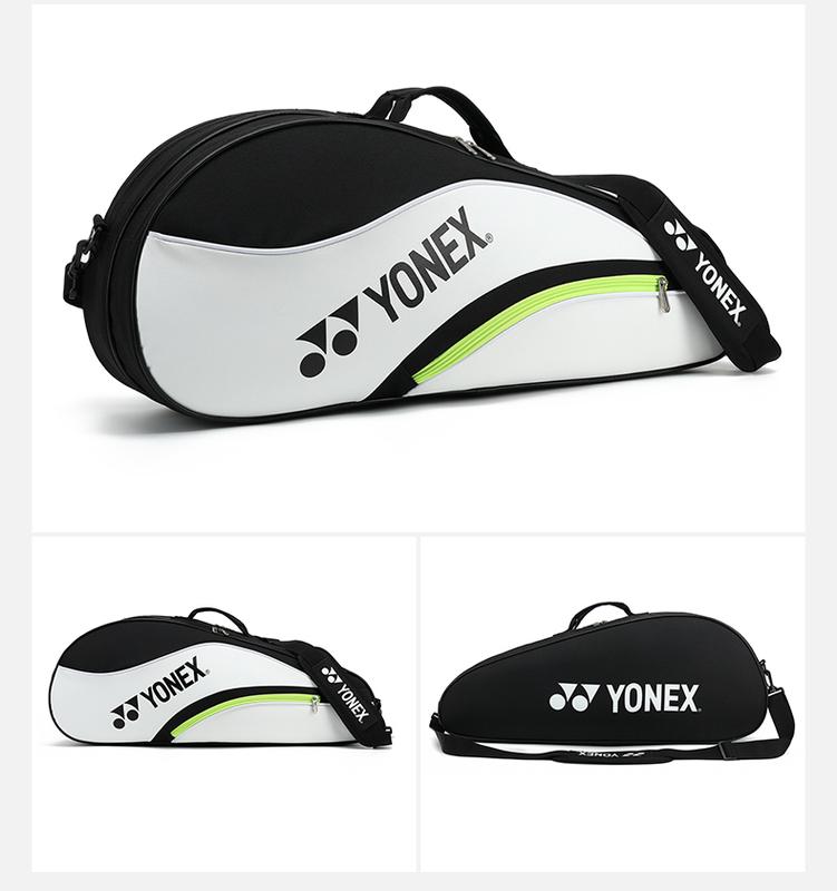 Túi cầu lông YONEX mới có thể lưu trữ 3/6 chiếc vợt tennis túi xách đa chức năng 7