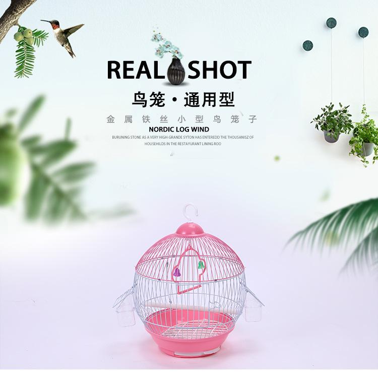 Product Introduction of Dayang Bird Cage, Round Ball Ornamental Wire Bird Cage, Bird's Nest, Eastern Cage, Parrot Cage, Starling Cage 0