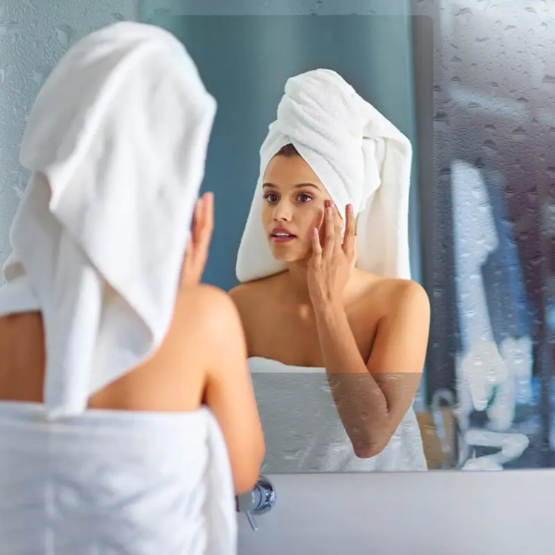Phim trong suốt chống mưa cho ô tô, Bộ 8 cái, Phim bảo vệ gương chiếu hậu, Chống sương mù, Phim chống thấm nước 6