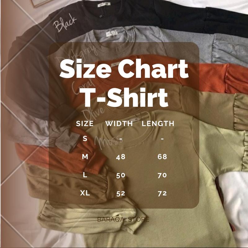Product Introduction of Kaos RIB Tangan Panjang Balon / Kaos RIB Premium / Kaos RIB Lengan Panjang / Kaos Terbaru / Kaos Hits Wanita / Baju Wanita Terbaru Kekinian / Kaos Lengan Panjang Wanita / Baju Kaos Fashion Wanita / Baju Polos Tangan Panjang Wanita / Kaos Polos Wanita 0