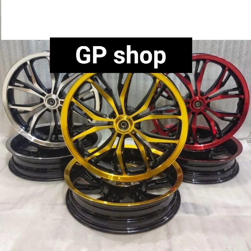 Velg racing Vario 125-150 merek delkevic ukuran depan 215 belakang 300 ring 14 1set