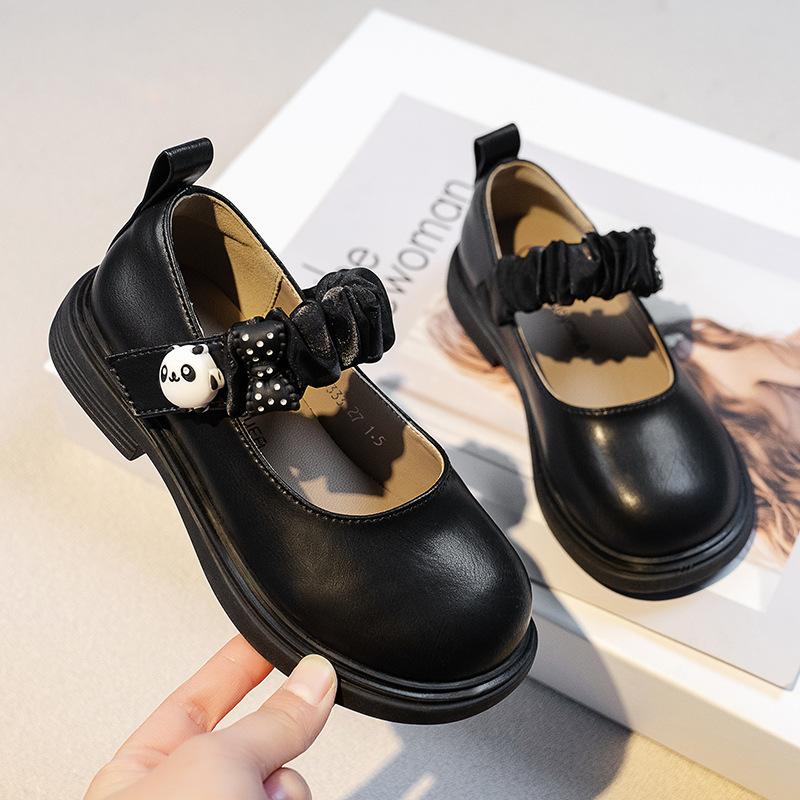 Product Introduction of Giày Búp Bê Trẻ Em Phong Cách Anh Quốc Quai Nhún Đính Gấu Thỏ Xinh Xinh Dễ Thương Size 26-36 30