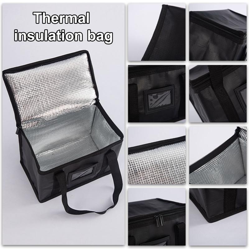 (PURONG) 16L/28L/50L Large Capacity Portable Cooler Bag Ice Pack Lunch Box Insulation Package Insulated Thermal Food Picnic Bags Pouch 1